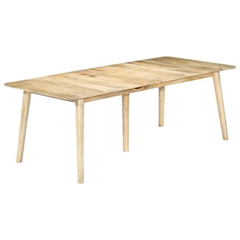 VidaXL Stół jadalniany, 220 x 100 x 76 cm, lite drewno mango