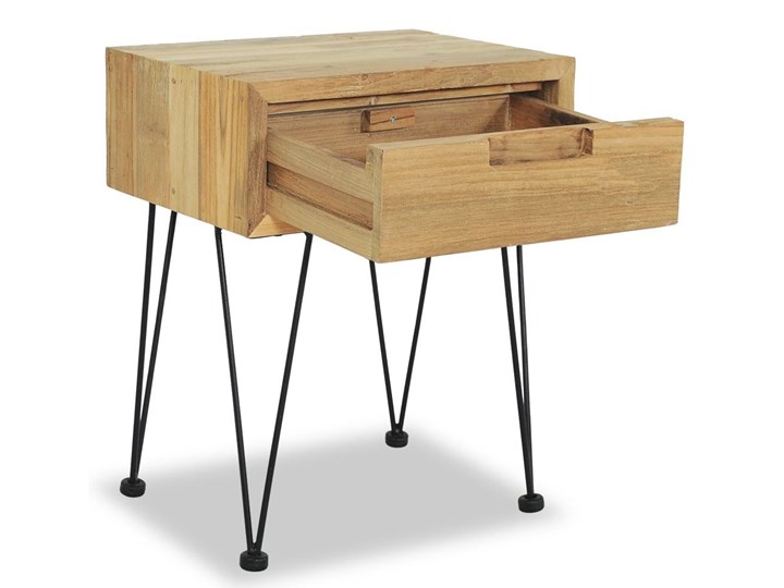 Vidaxl Szafka Nocna 40 X 30 X 50 Cm Lite Drewno Tekowe Szafki Homebook