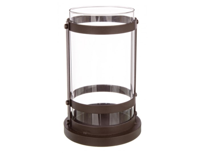 ŚWIECZNIK CYLINDER Żelazo Szkło Metal Kategoria Świeczniki i świece