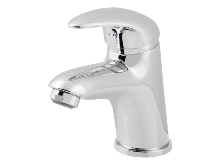 Bateria umywalkowa GoodHome Blyth chrom Kolor Srebrny Wykończenie Mosiądz