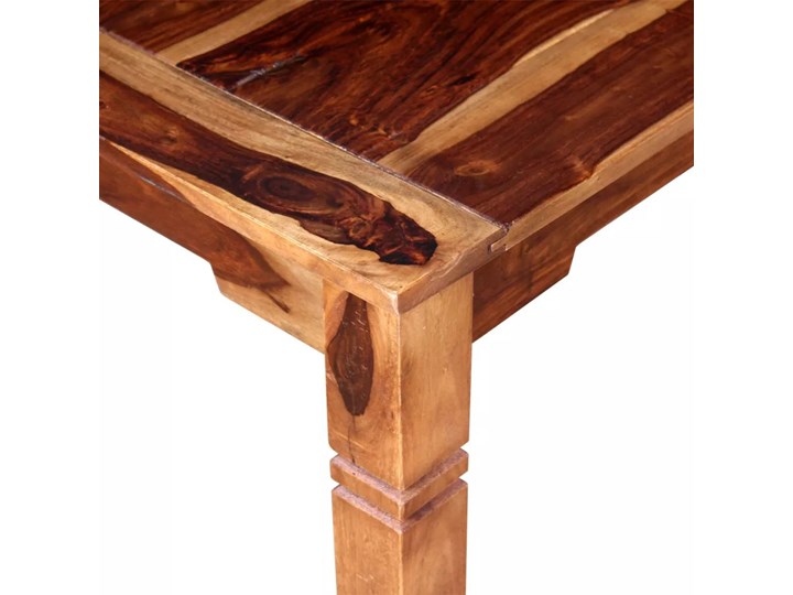 Stół klasyczny drewniany Etan 3X – brązowy Wysokość 76 cm Długość 60 cm Długość 120 cm  Szerokość 60 cm Drewno Styl Vintage