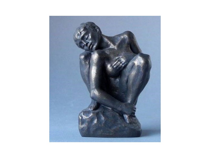 RODIN "Kucająca kobieta" 12 cm UPOMINKARNIA