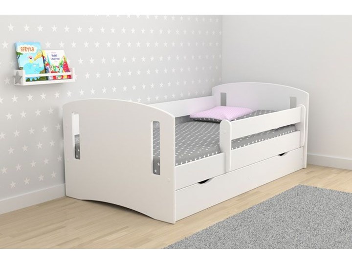 Łóżko dla dziecka z szufladą Pinokio 3X 80x160 - białe Tradycyjne Kategoria Łóżka dla dzieci