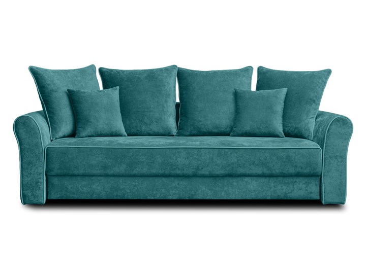 Sofa NEW YORK z funkcją spania Stała konstrukcja Boki Z bokami Kolor Szary