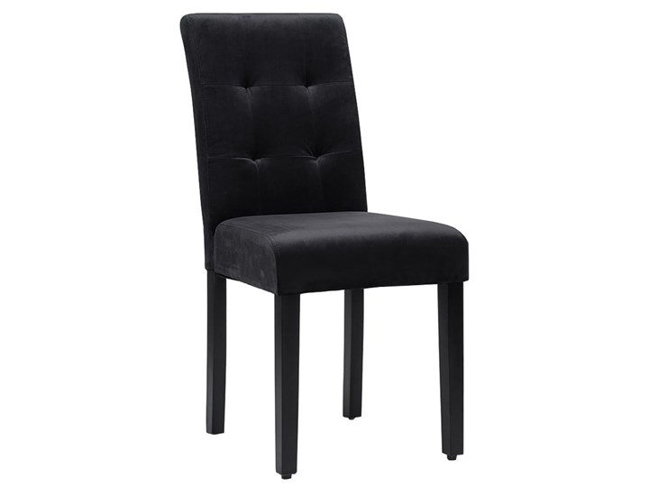 KRZESŁO TAPICEROWANE DREWNIANE MY8683 WELUR CZARNE, NOGI CZARNE Tkanina Wysokość 94 cm Styl Klasyczny Głębokość 56 cm Drewno Szerokość 42 cm Styl Nowoczesny