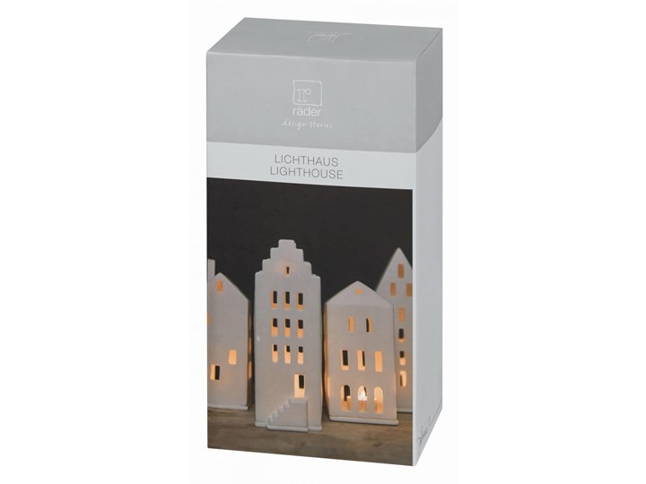 lampion domek h20cm kamienica READER