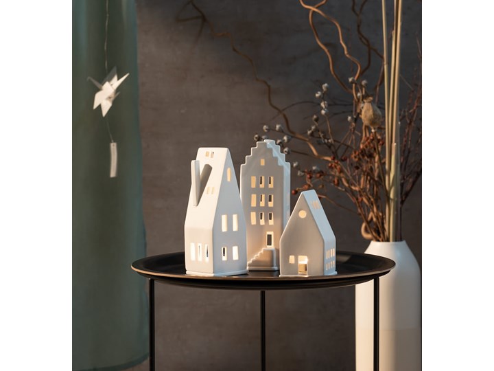 lampion domek h20cm kamienica READER