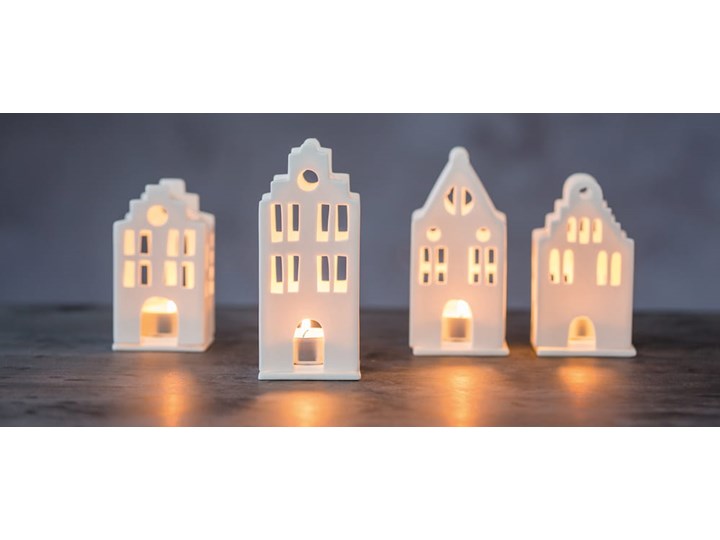 lampion domek h20cm kamienica READER