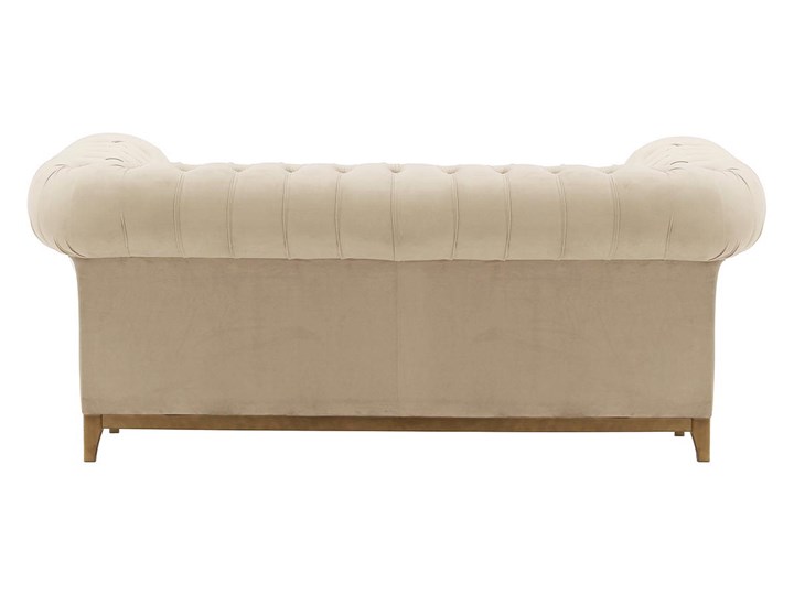 Sofa dwuosobowa Chesterfield Grand Głębokość 92 cm Szerokość 190 cm Nóżki Na nóżkach Pomieszczenie Salon