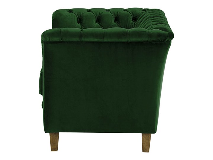Sofa dwuosobowa Karin Chesterfield Styl Vintage Typ Gładkie