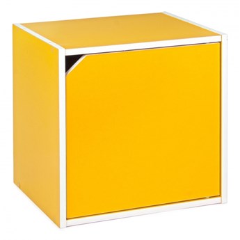 Cube moduł z drzwiczkami żółty