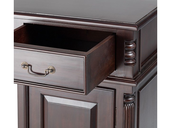 Biurko gabinetowe Conrad 150cm, 150 x 75 x 80 cm Kategoria Biurka Głębokość 75 cm Szerokość 150 cm Drewno Pomieszczenie Biuro