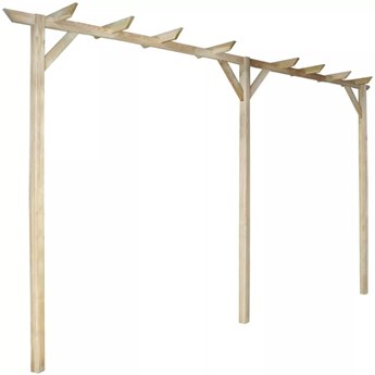 Emaga Pergola ogrodowa, 400 x 40 x 205 cm, drewno