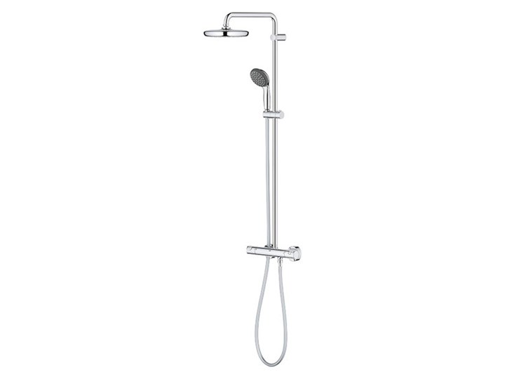 Kolumna prysznicowa Grohe Vitalio Start śr. 21 cm z baterią termostatyczną Wyposażenie Z słuchawką