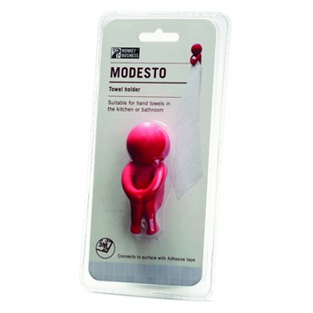 Wieszak łazienkowy ścienny Modesto Monkey Business czerwony kod: MB974