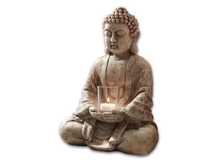 Figura "Budda" ze świecznikiem | bonprix