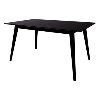 SELSEY Stół rozkładany Bimna czarny 150-230x95 cm