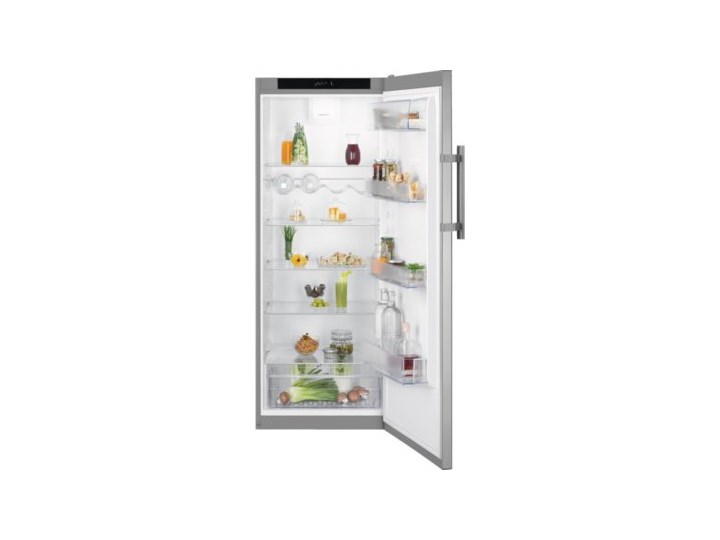 Lodówka ELECTROLUX LRB2DF32X Srebrna Szerokość 59,5 cm Jednodrzwiowe Wysokość 155 cm Położenie zamrażalnika Brak zamrażalnika