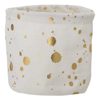 WOREK DO PRZECHOWYWANIA GOLD DOTS BLOOMINGVILLE