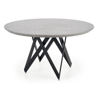 Designerski stół z blatem w optyce marmuru Gustimo