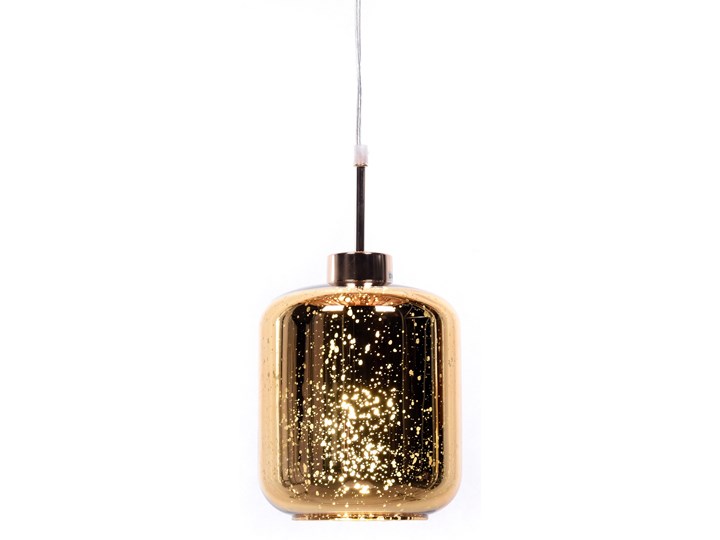 NOWOCZESNA LAMPA WISZĄCA ZWIS ZŁOTA ALACOSMO W1 Szkło Lampa z kloszem Metal Lampa z abażurem Pomieszczenie Kuchnia