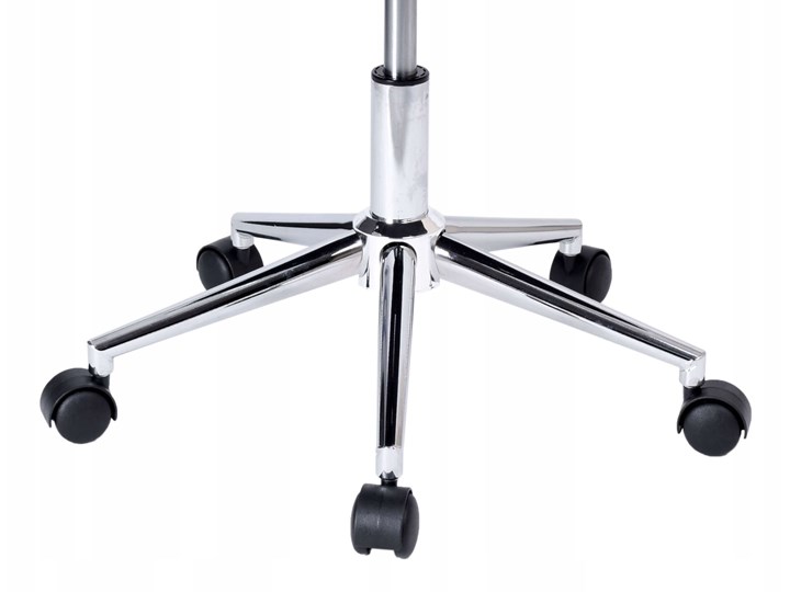 Fotel obrotowy Karlos szaro-czarny Metal Tkanina Wysokość 92 cm Szerokość 54 cm Fotel pikowany Wysokość 102 cm Styl Glamour Skóra ekologiczna Głębokość 60 cm Pomieszczenie Biuro i pracownia