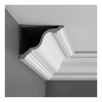Listwa sufitowa gzymsowa purotouch biała Orac Decor C334F z poliuretanu 200x196x150 C334F ZADZWOŃ ZAPYTAJ O RABAT !
