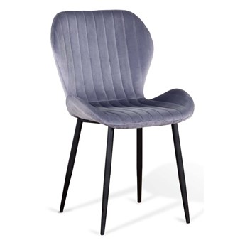 Krzesło tapicerowane szare • ART223C •