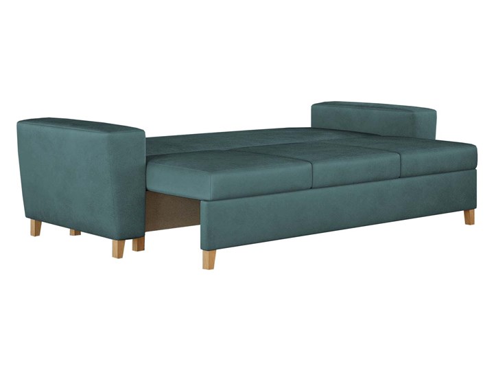 NOWOCZESNA SOFA DO SALONU Z POJEMNIKIEM - ELIO - TKANINA VELUTTO Rozkładanie Stała konstrukcja Szerokość 239 cm Głębokość 90 cm Materiał nóżek Tworzywo sztuczne