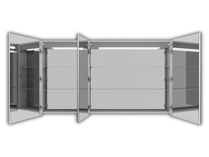 Lustrzana Szafka Davide Kategoria Szafki stojące Aluminium Wiszące Wysokość 70 cm Szerokość 70 cm Szerokość 60 cm Z lustrem Metal Szerokość 90 cm Wysokość 60 cm Kolor Srebrny