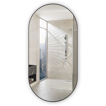 Lustro LED Inox S Black