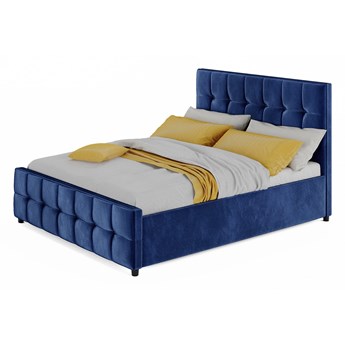 ŁÓŻKO TAPICEROWANE Z MATERACEM 180X200 SFG015 WELUR #82