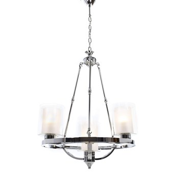 LAMPA WISZĄCA LOFT CHROMOWANA SANTINI W4