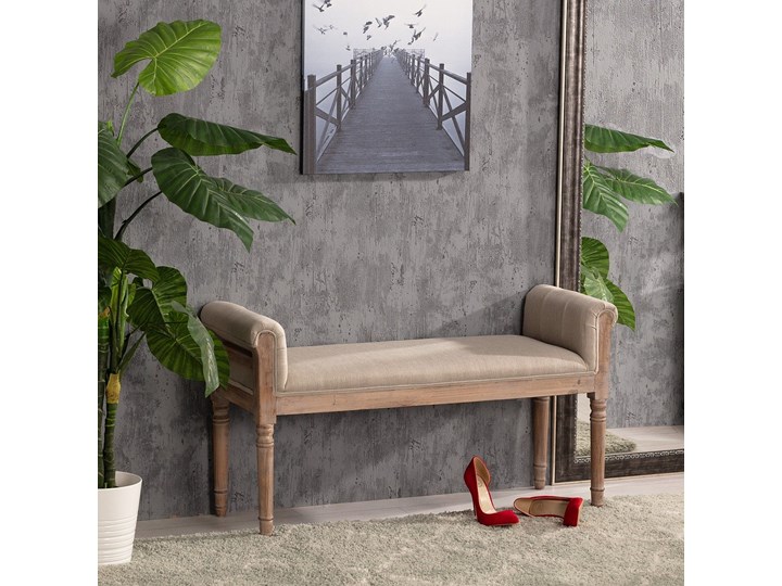 Ławka Versa 106 x 41,5 x 60 cm, 106 x 41,5 x 60 cm Pomieszczenie Salon Z podłokietnikiem Kategoria Ławki do salonu