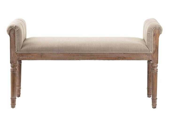 Ławka Versa 106 x 41,5 x 60 cm, 106 x 41,5 x 60 cm Z podłokietnikiem Materiał obicia Tkanina