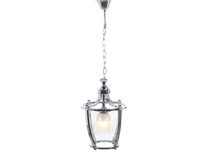 LAMPA WISZĄCA LOFT CHROMOWANA BROOKLYN W1 Styl Nowoczesny Metal Lampa z kloszem Szkło Kategoria Lampy wiszące