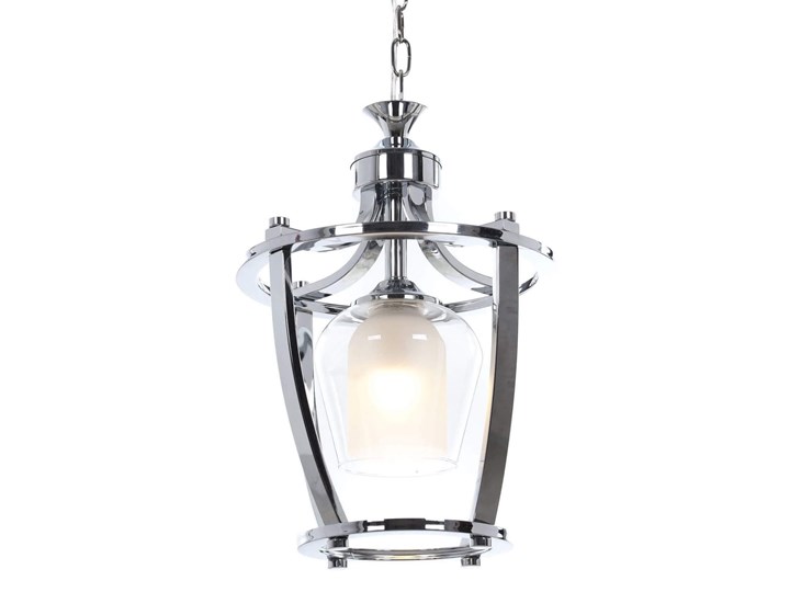LAMPA WISZĄCA LOFT CHROMOWANA BROOKLYN W1 Szkło Ilość źródeł światła 1 źródło Metal Lampa z kloszem Kategoria Lampy wiszące