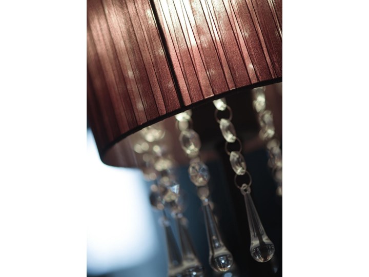 Elegancka lampa stojąca E421-Wenez - czarny Lampa z abażurem Styl Nowoczesny Kategoria Lampy podłogowe