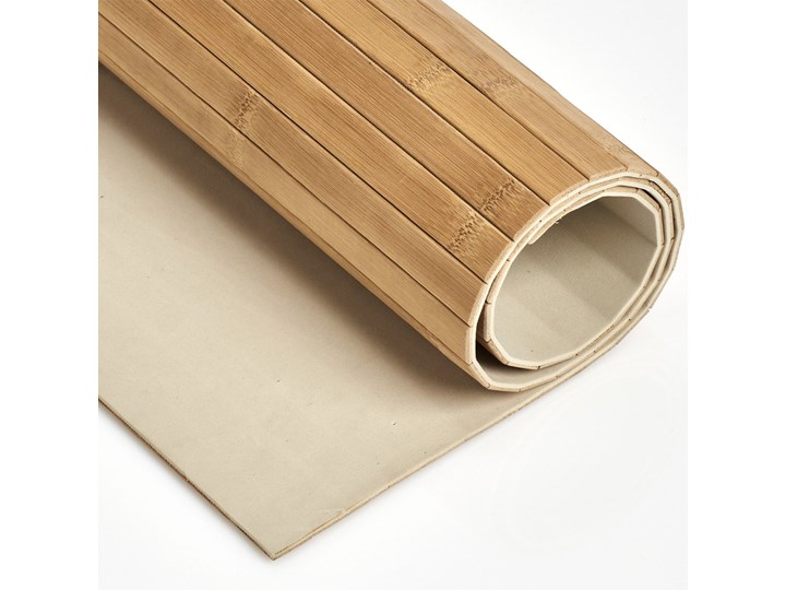 Antypoślizgowa mata łazienkowa BAMBOO, 50 x 80 cm, ZELLER Prostokątny 50x80 cm Kolor Brązowy Kategoria Dywaniki łazienkowe