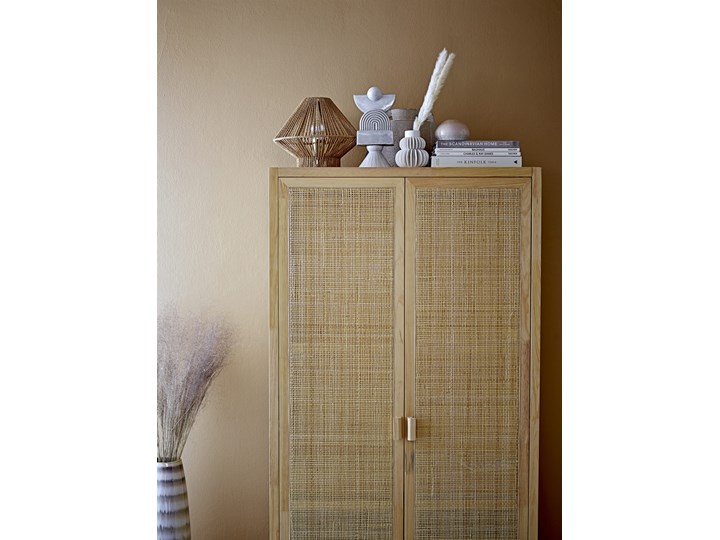 SZAFA MARIANNA BLOOMINGVILLE Wysokość 180 cm Drewno Płyta MDF Szerokość 85 cm Głębokość 45 cm Wysokość 79 cm Płyta laminowana Kolor Beżowy