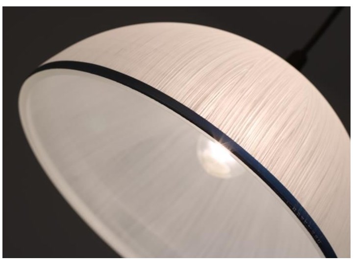 Kuchenna lampa wisząca E470-Iris Lampa z kloszem Kolor Szary