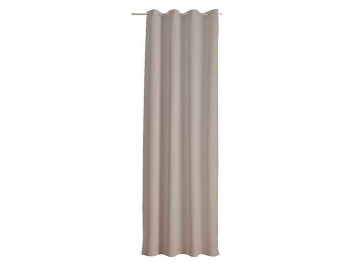 Zasłona zaciemniająca Dolce blackout beżowa 135 x 260 cm na przelotkach