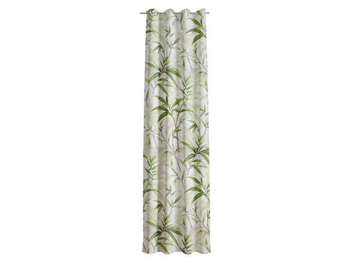 Zasłona Oxford meadow zielona 140 x 260 cm na przelotkach
