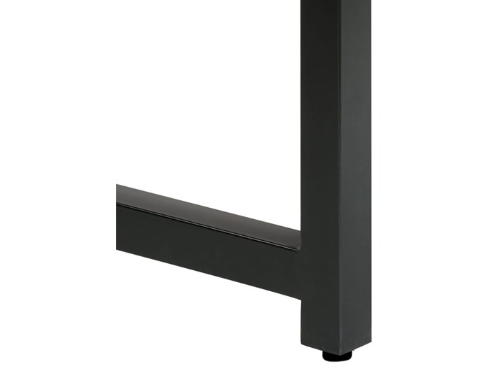 Stół z drewna odzyskanego Buzel 2X – wielokolorowy Szerokość 90 cm Drewno Długość 180 cm Stal Wysokość 76 cm Wysokość 90 cm Długość 90 cm Pomieszczenie Stoły do jadalni