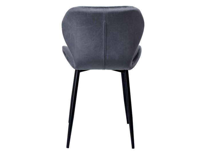 Krzesło welurowe DALLAS VELVET Grafitowe Głębokość 38 cm Szerokość 45 cm Wysokość 35 cm Tapicerowane Pomieszczenie Jadalnia Tkanina Wysokość 50 cm Głębokość 47 cm Szerokość 48 cm Metal Wysokość 56 cm Szerokość 80 cm Tworzywo sztuczne Wysokość 80 cm Kategoria Krzesła kuchenne