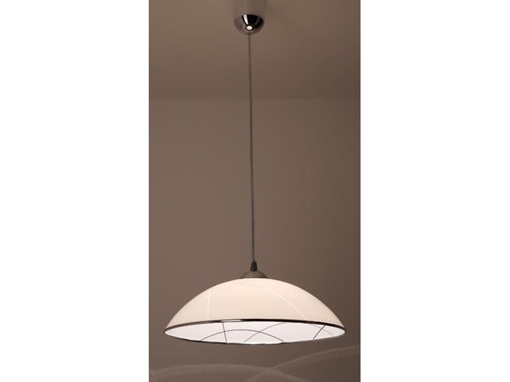 Lampa wisząca do jadalni E534-Alis Lampa z kloszem Pomieszczenie Przedpokój Tworzywo sztuczne Pomieszczenie Sypialnia