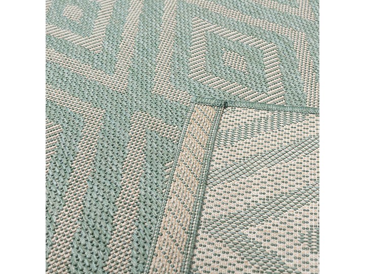 Dywan Lineo spa blue/wool 120x170cm, 120 x 170 cm Bawełna Syntetyk 120x170 cm Juta Prostokątny Dywany Pomieszczenie Kuchnia