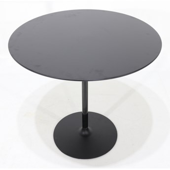 Nowoczesny stół Reto w czarnym kolorze do jadalni i salonu