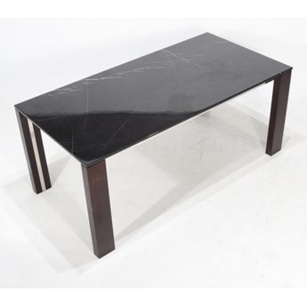 Minimalistyczny stół Vea z marmurowym blatem