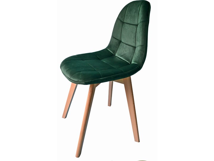 Krzesło Westa welurowe velvet butelkowa zieleń